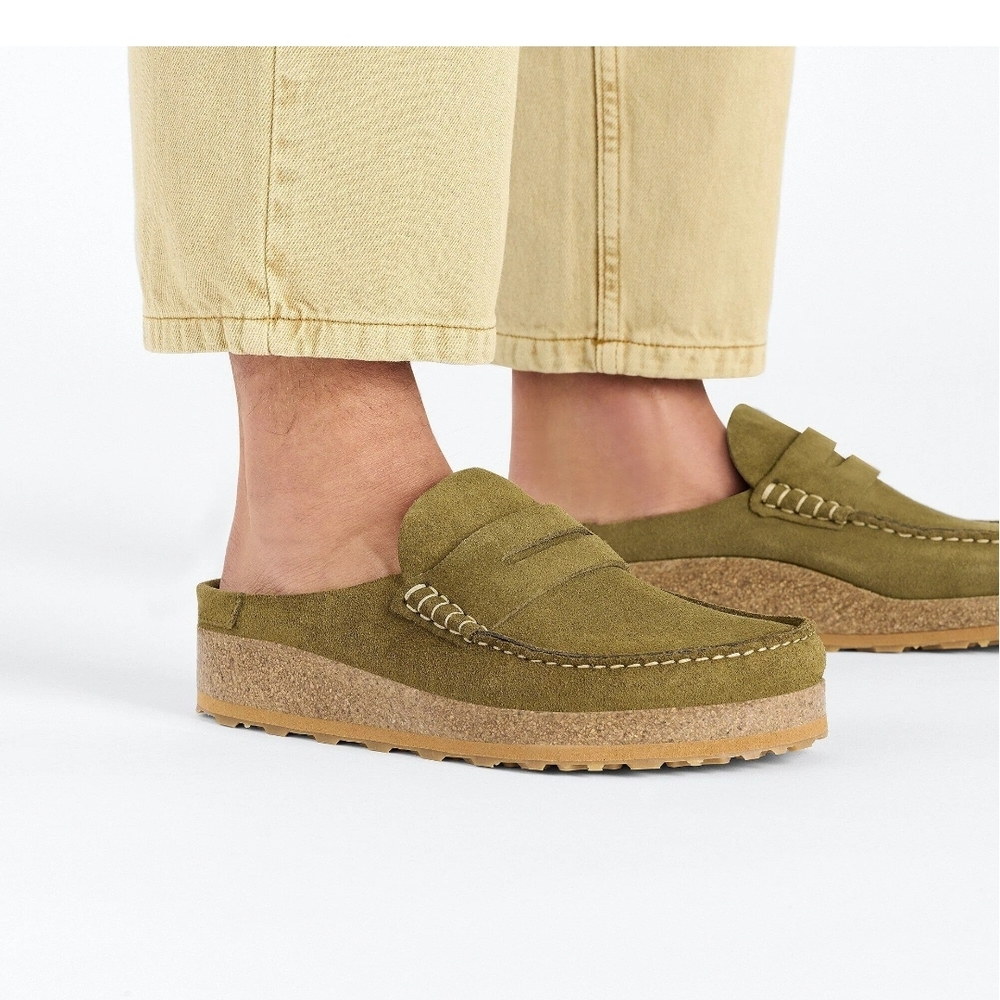 Birkenstock Naples Suede Men's Slip-Ons Mens Size 9- 9.5/Womens Size 11-11.5